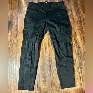 16 GAP Black Stretch slim leg Chinos Womens